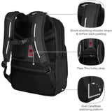 Wenger New Icons Laptop Backpack (Cosmic Black)