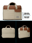 Uppercase Omega 03 Messenger Bag (Beige)