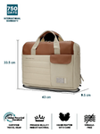 Uppercase Omega 03 Messenger Bag (Beige)