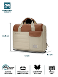 Uppercase Omega 03 Messenger Bag (Beige)