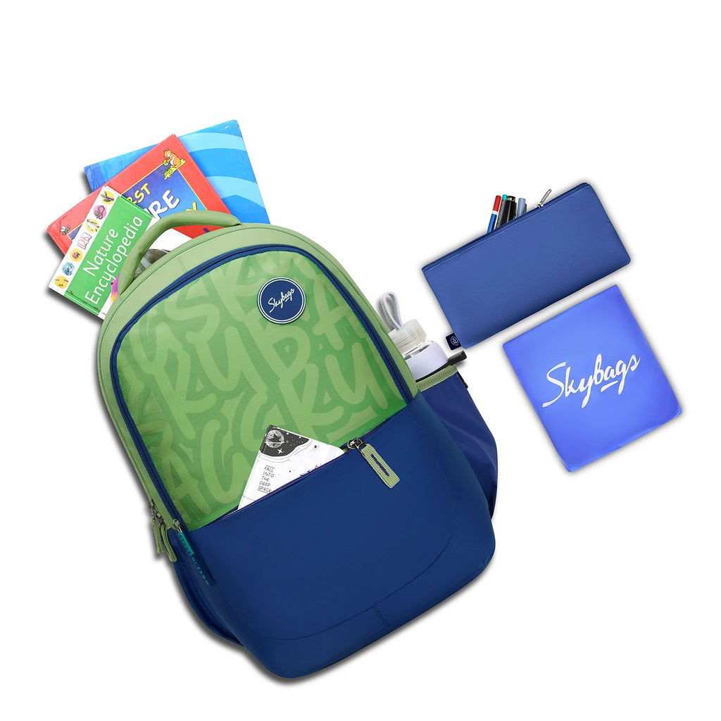 Skybags Klan Plus V3 (Caligraphy Pista)