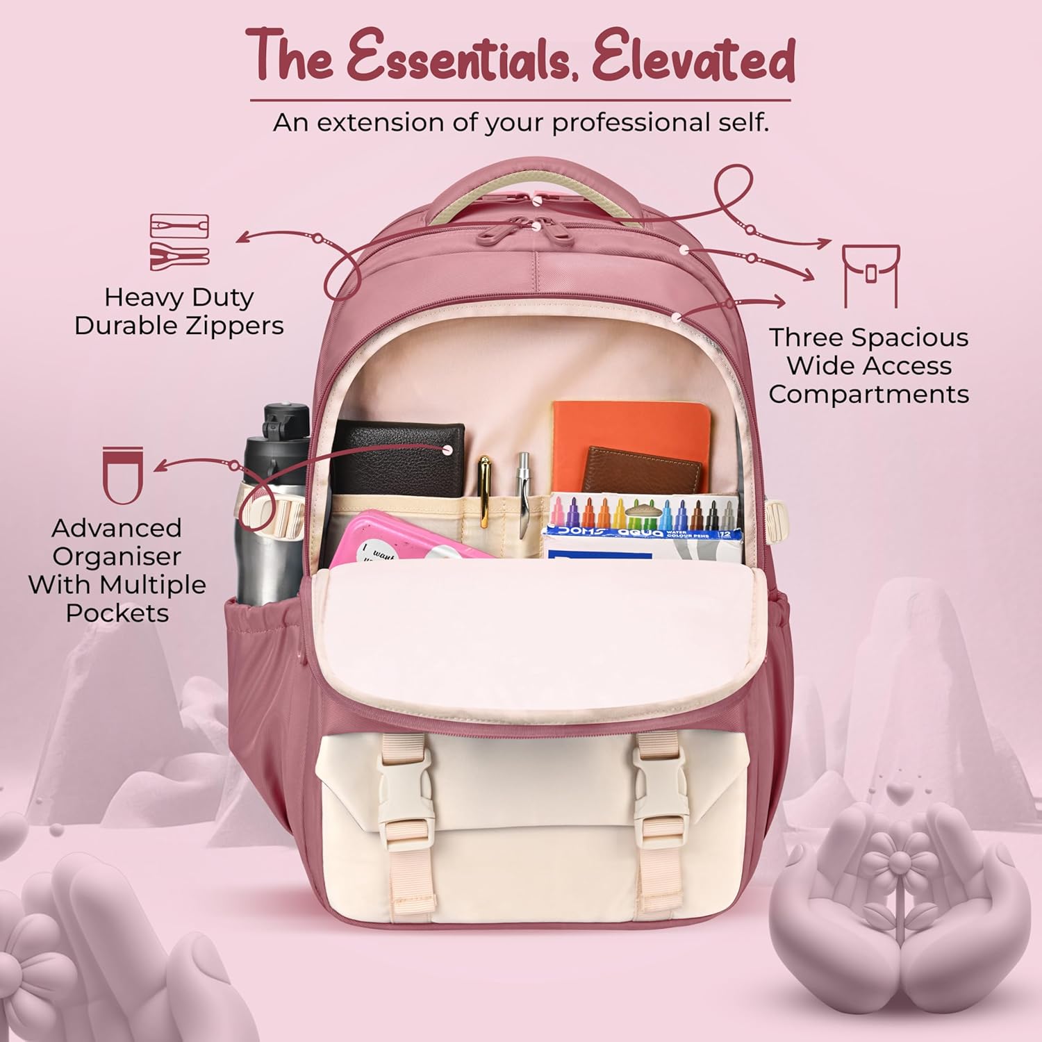 Gear Grace (Pink & Cream)