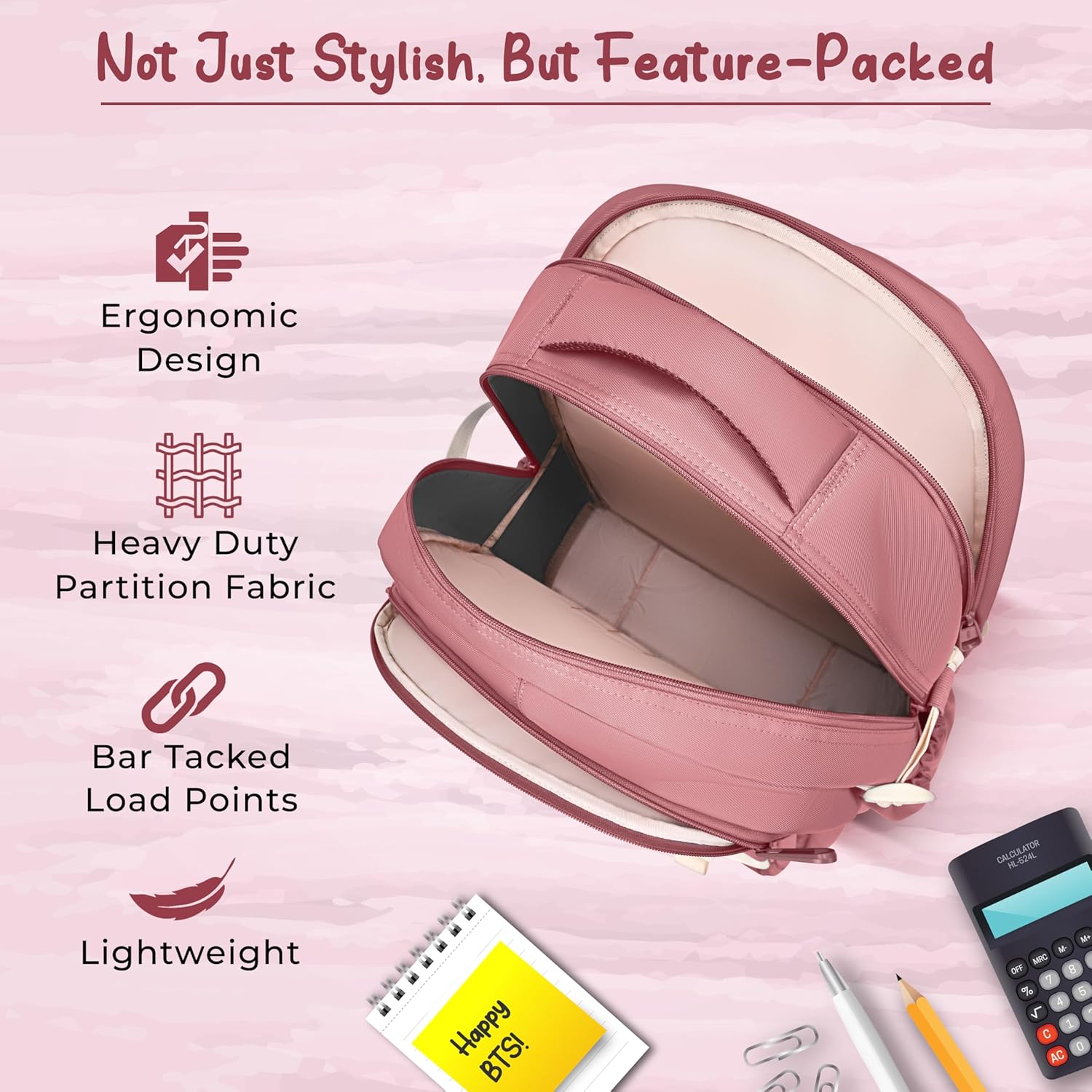 Gear Grace (Pink & Cream)