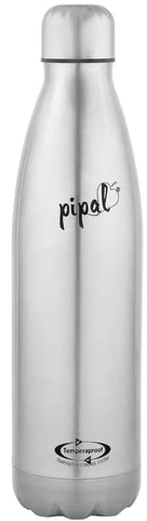 Pipal Pearl 750 Water Bottle (Silver)