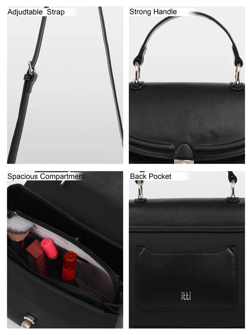Itti Quinn Handbag (Black)