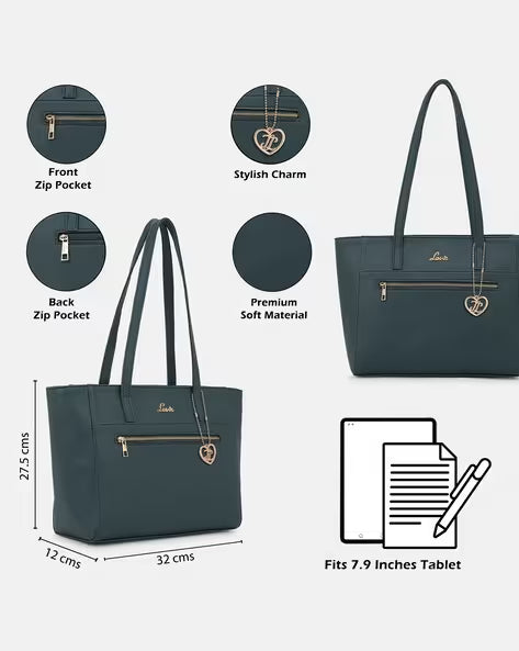 Lavie Maxine Large Tote (Teal)