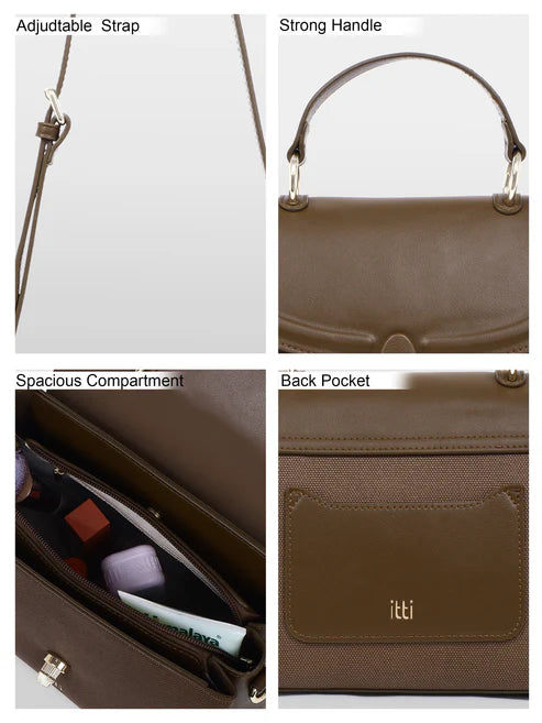 Itti Quinn Handbag (Brown)