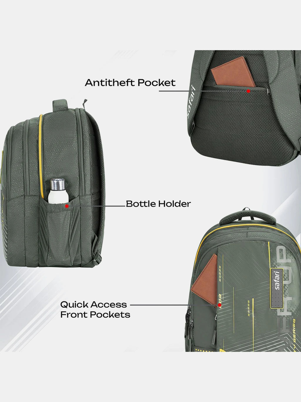 Safari Quadro 6 (Olive)