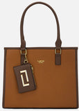 Lavie Duo Quad Large Satchel (Tan)