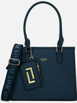 Lavie Duo Quad Medium Satchel (Navy)
