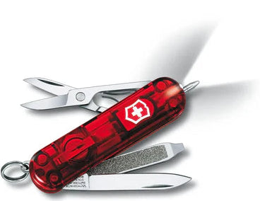 Victorinox Signature Lite (Red Translucent)