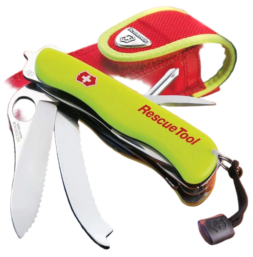 Victorinox Rescue Tool One Hand Opening (Yellow)