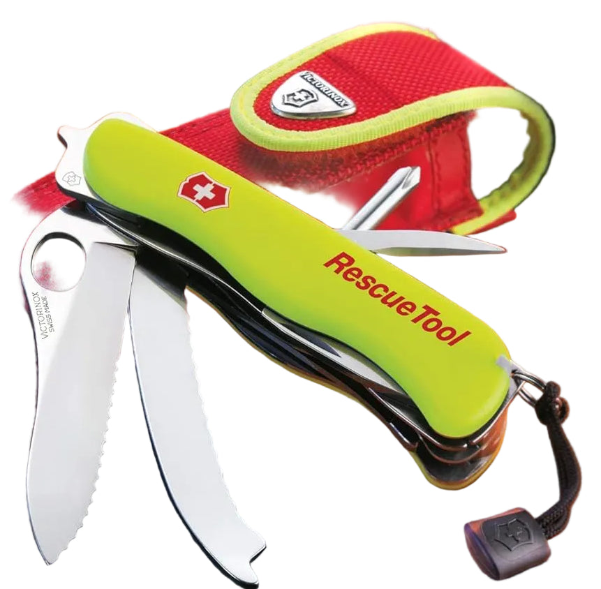 Victorinox Rescue Tool One Hand Opening (Yellow)