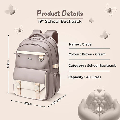 Gear Grace (Brown & Cream)