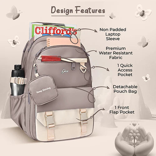 Gear Grace (Brown & Cream)