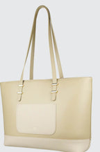 Itti Rosa Laptop Tote (Beige)
