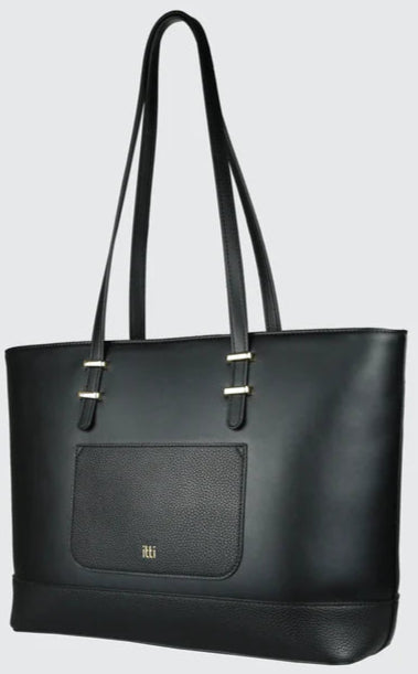 Itti Rosa Laptop Tote (Black)