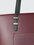 Itti Rosa Laptop Tote (Wine Red)
