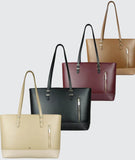 Itti Rosa Laptop Tote (Wine Red)