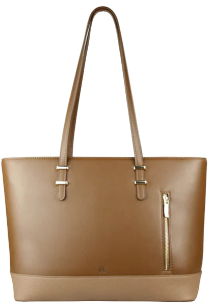Itti Rosa Laptop Tote (Brown)