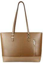 Itti Rosa Laptop Tote (Brown)