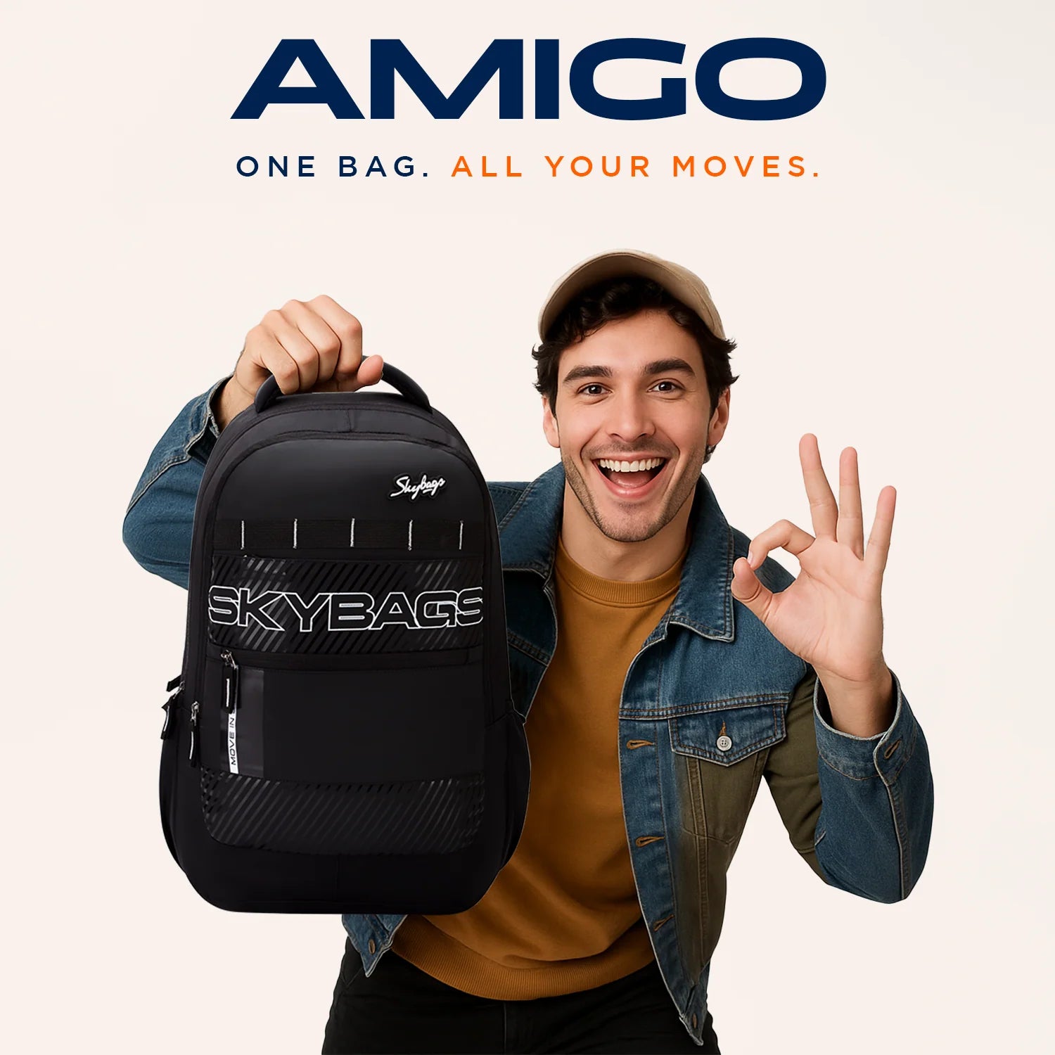 Skybags Amigo (Black)