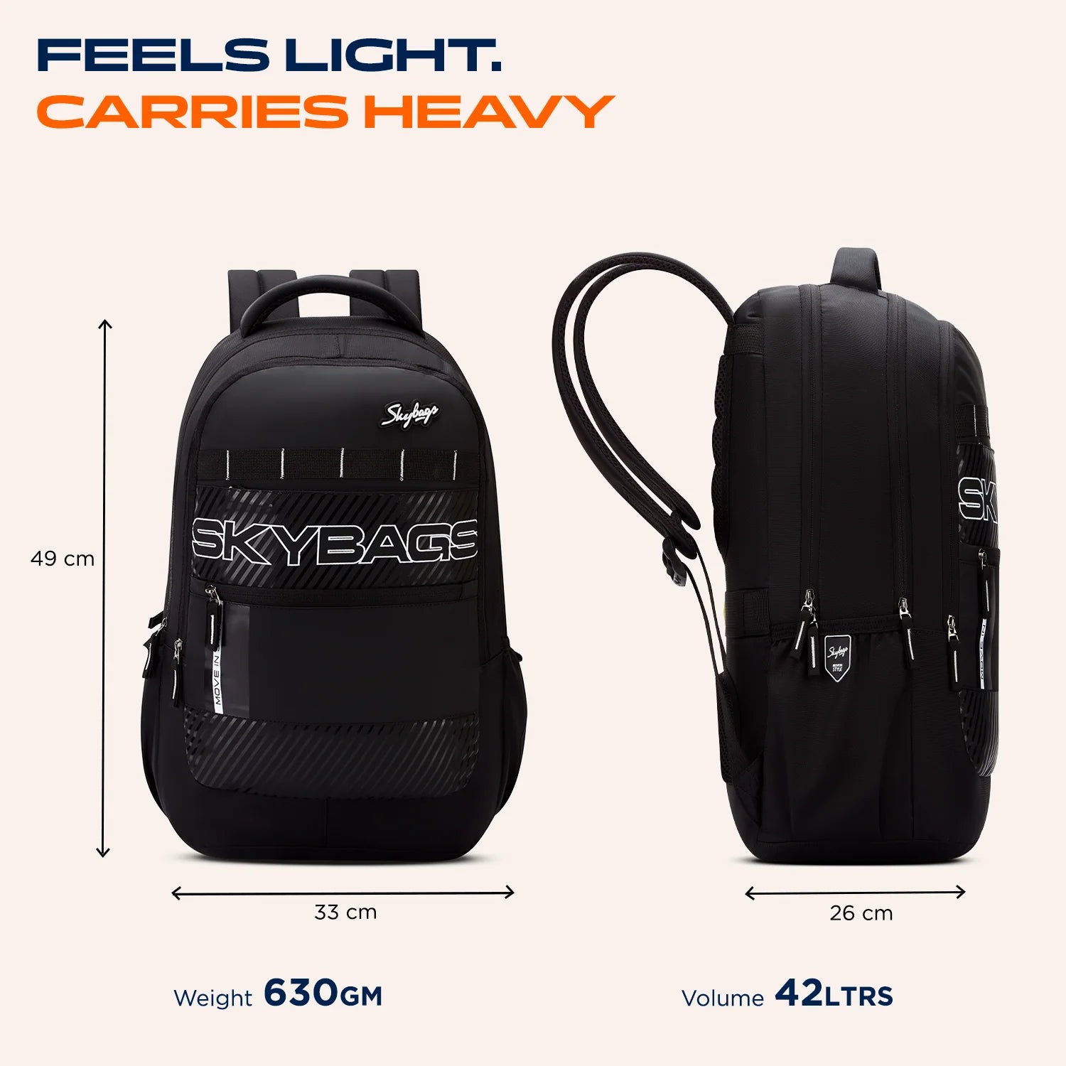 Skybags Amigo (Black)