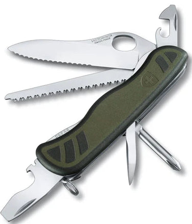 Victorinox Soldier Swiss Army Knife 111 MM (Green)