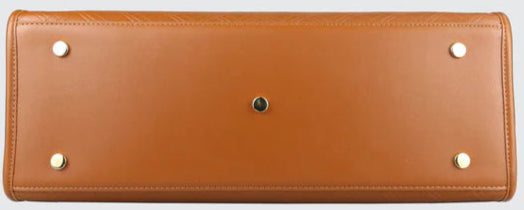 Itti Sophie Laptop Tote (Tan)
