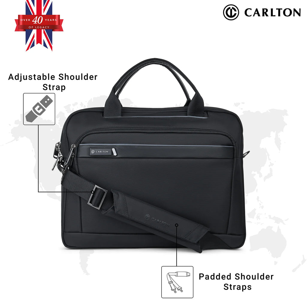 Carlton Southwalk Double Guest Folio (Black)