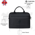 Carlton Southwalk Double Guest Folio (Black)