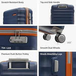Uppercase Striker (Dark Blue)