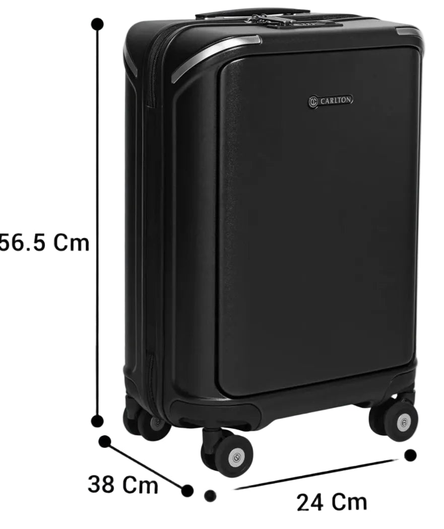 Carlton Style Business Case Cabin (Black)