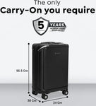 Carlton Style Business Case Cabin (Black)