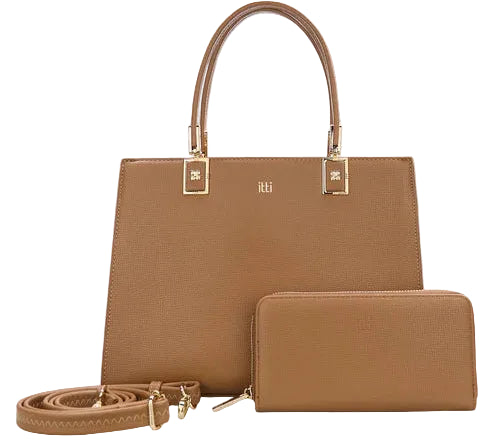 Itti Tira Handbag (Brown)
