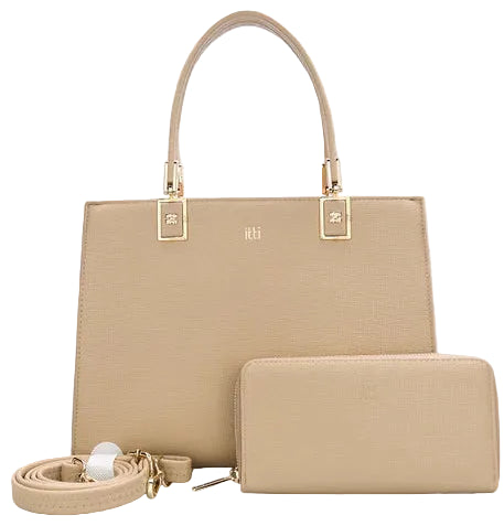 Itti Tira Handbag (Beige)
