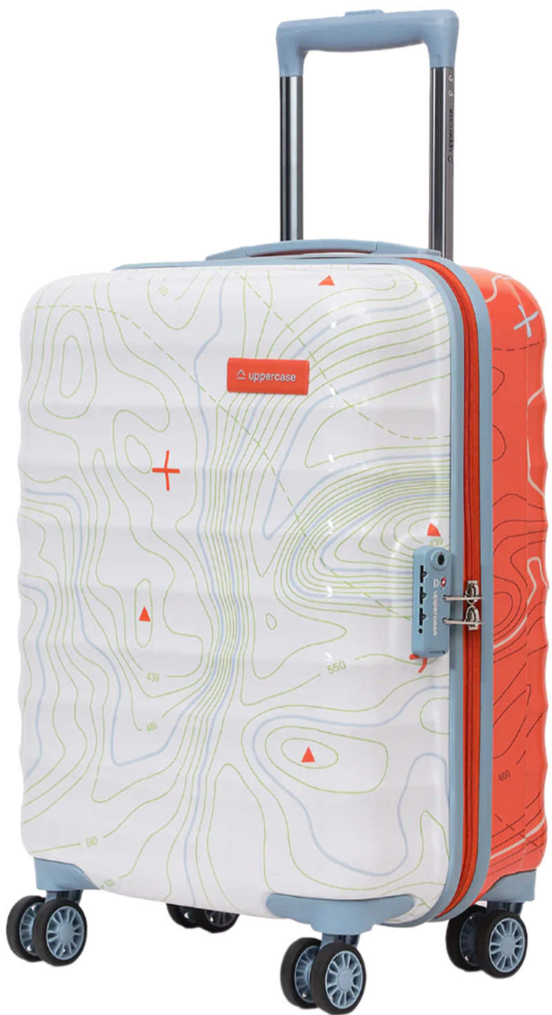 Uppercase Topo (Orange & White)
