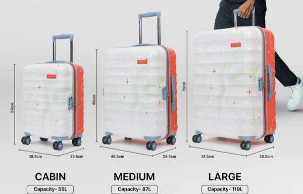 Uppercase Topo (Orange & White)