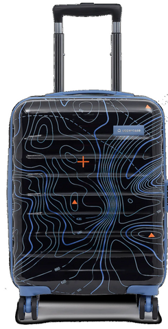 Uppercase Topo Hard Luggage  (Blue)
