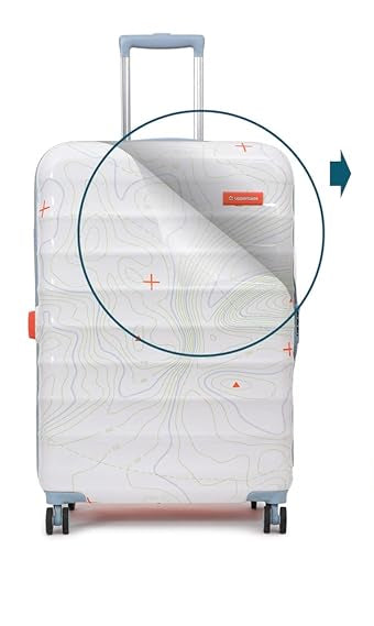 Uppercase Topo (Orange & White)