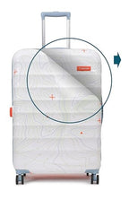 Uppercase Topo (Orange & White)