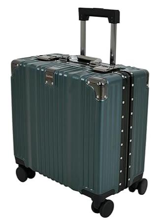 Legacy Framed Rolling Tote (Dark Green)