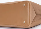 Itti Trapez Handbag (Beige)