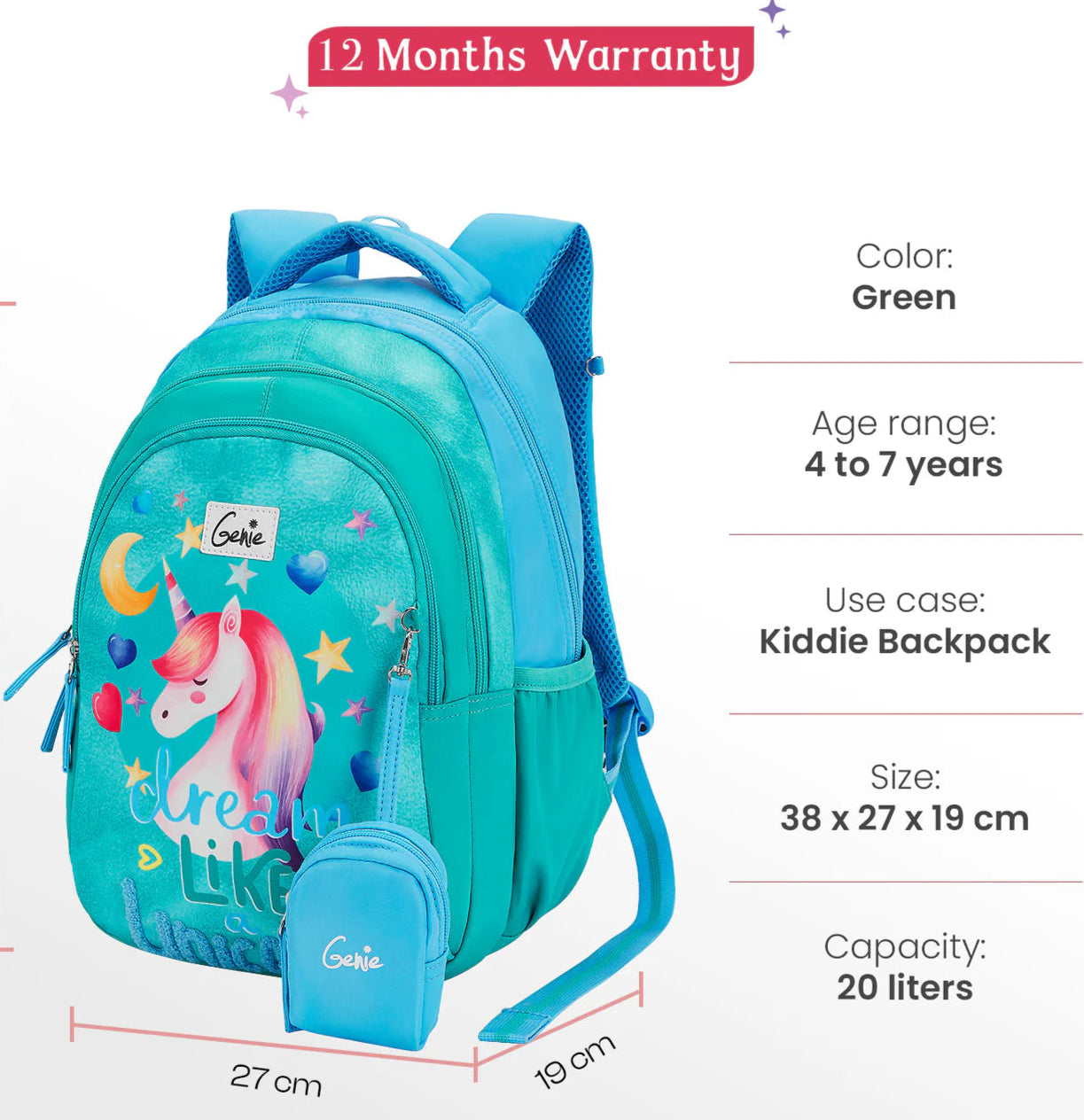 Genie Unicorndream (Green)
