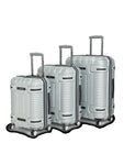 Uppercase Ridge Hard Luggage Bag (Silver)