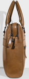 Carlton Urban Satchel Double Guest Office Bag (Tan)