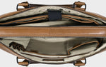 Carlton Urban Satchel Double Guest Office Bag (Tan)