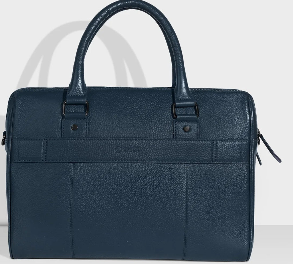 Carlton Urban Satchel Double Guest Office Bag (Blue)