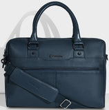 Carlton Urban Satchel Double Guest Office Bag (Blue)