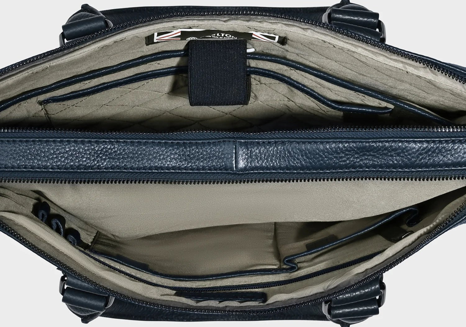 Carlton Urban Satchel Double Guest Office Bag (Blue)